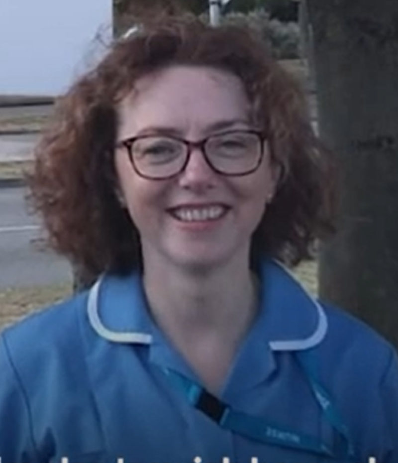 Cllr Sarah Barber, a nurse at Ipswich Hospital and Ipswich Borough Councillor